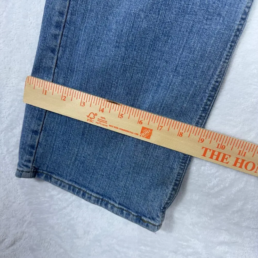 Signature by Levi Strauss Men's W36 L30 Blue Denim Jeans Bootcut Workwear Casual